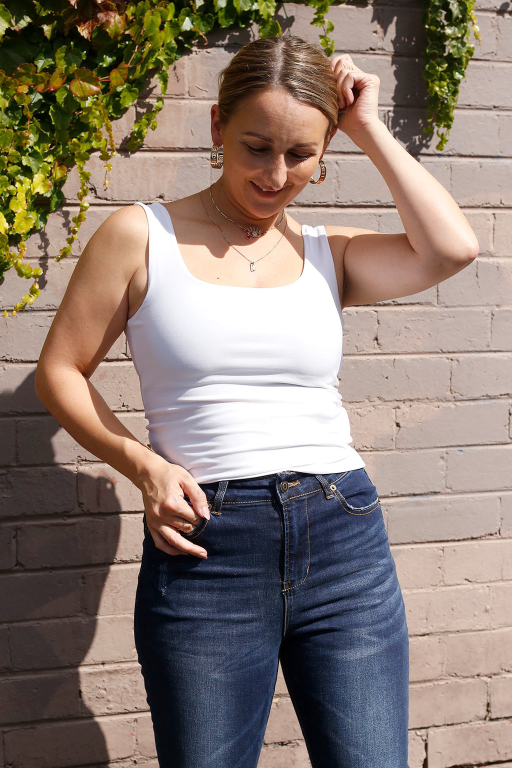 White Body Cami - SALE