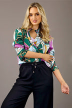 Bright Chain Nano Statement Blouse - SALE
