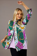 Bright Chain Nano Statement Blouse - SALE