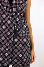 Red Ponte Zippy Vest - FINAL SALE