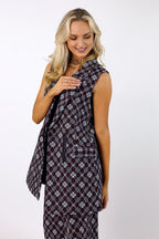 Red Ponte Zippy Vest - FINAL SALE