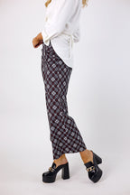 Red Ponte Jet Culotte - FINAL SALE