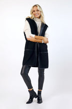 Black Reversible Vest - SALE