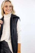 Black Reversible Vest - SALE