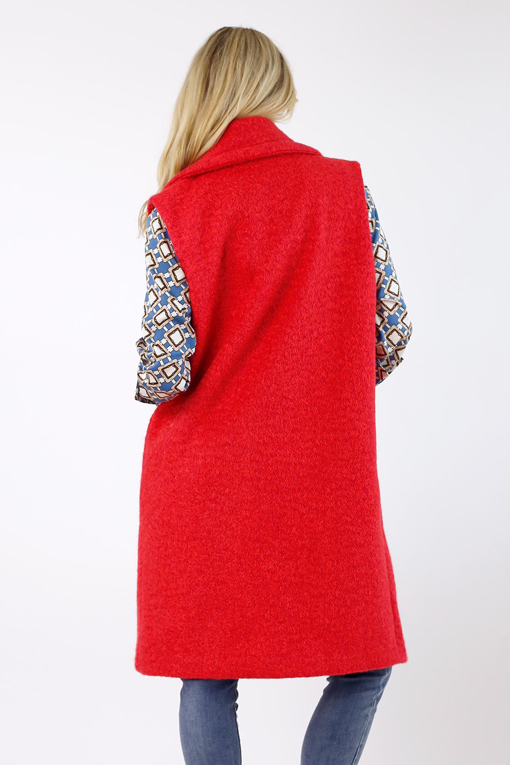 Red Teddy Vest - SALE