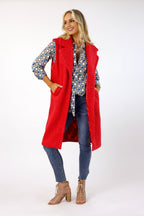 Red Teddy Vest - SALE
