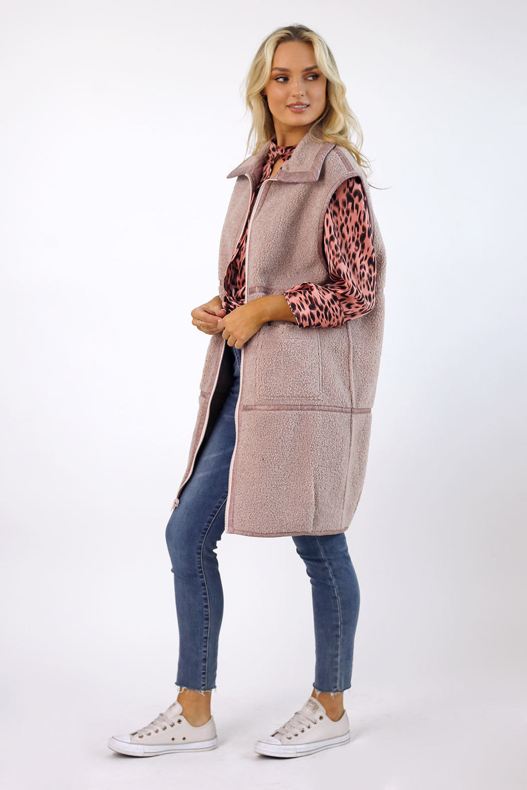 Pink Reversible Vest - SALE