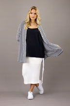 Black and White Blake Shirt - SALE