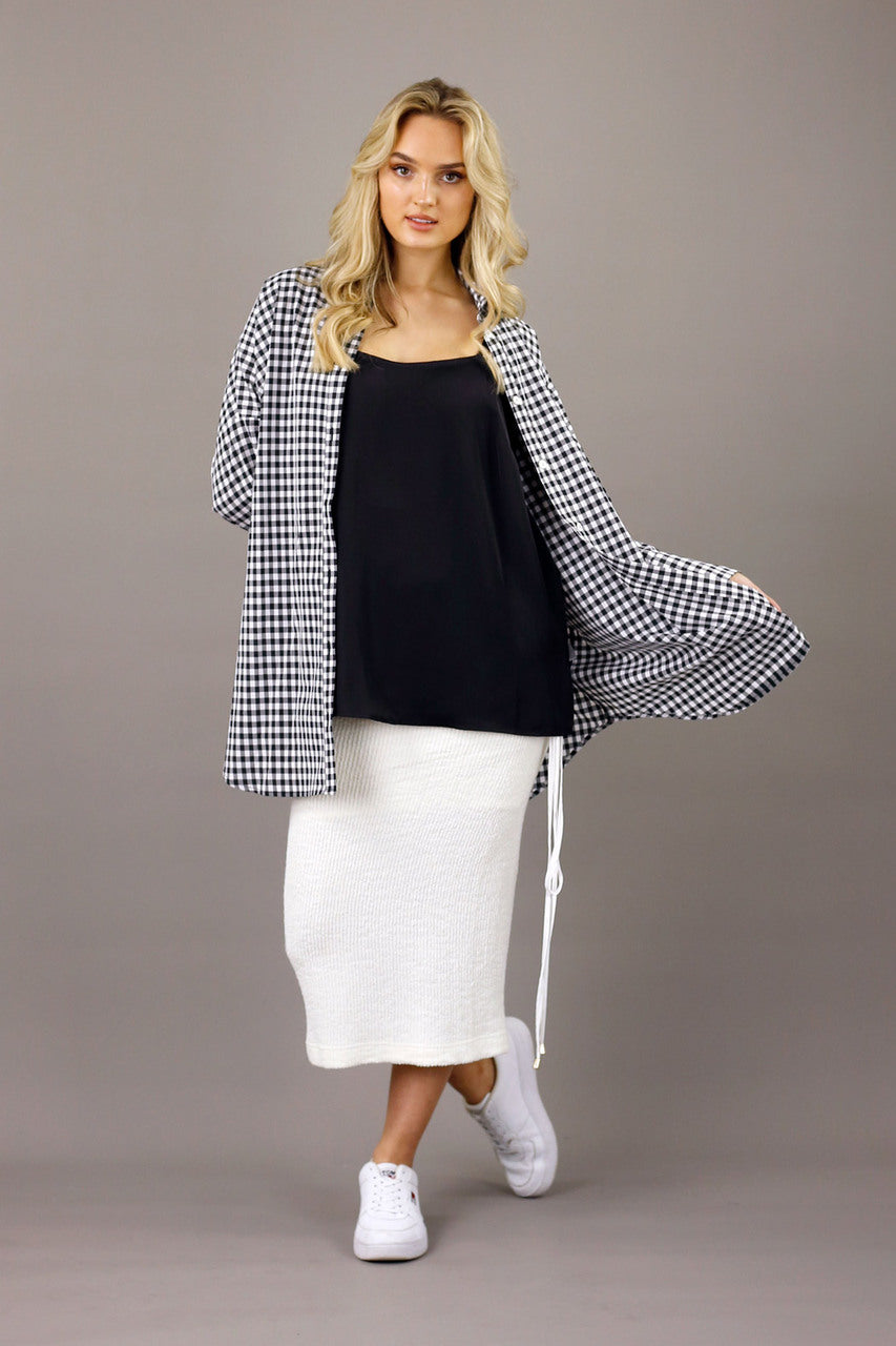 Black and White Blake Shirt - SALE