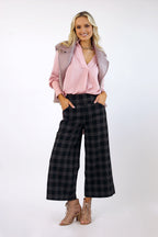 Pink Reversible Crop Vest - FINAL SALE