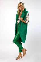 Green Teddy Vest - SALE