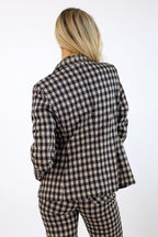 Big Check Ponte Blazer - SALE