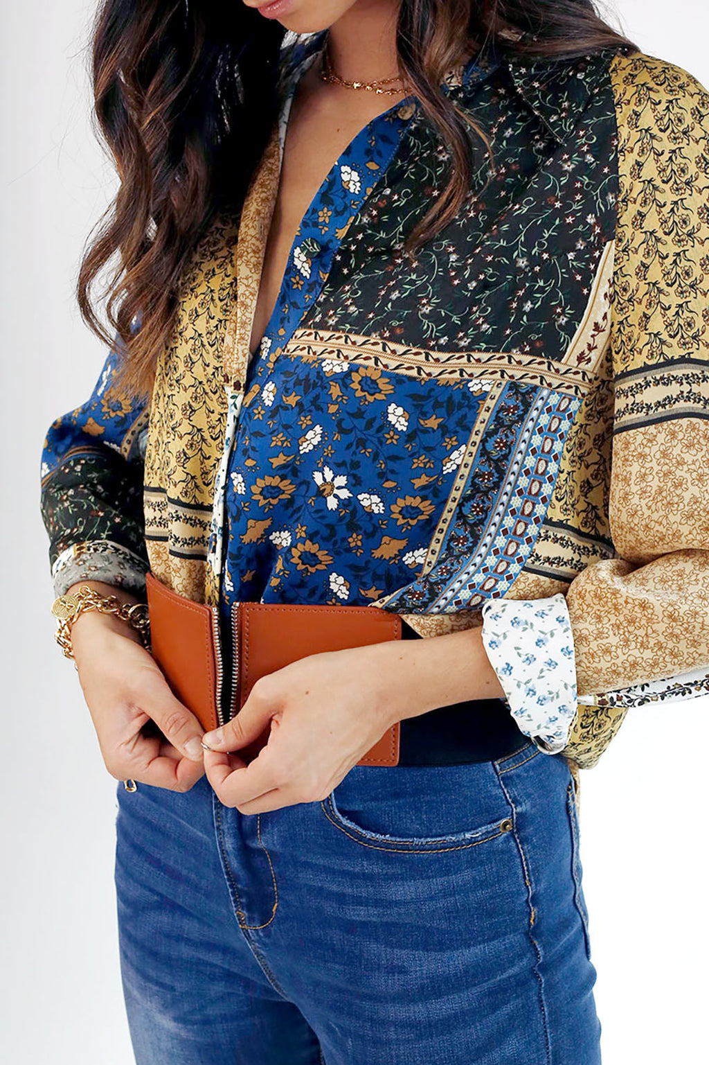 Tan Zip Belt - FINAL SALE