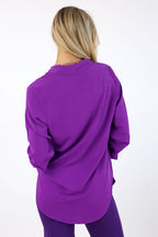 Magenta Soft Touch Asana Shirt