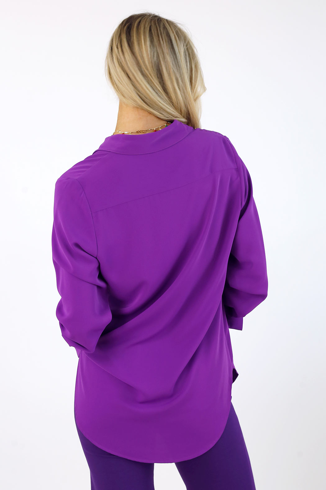 Magenta Soft Touch Asana Shirt