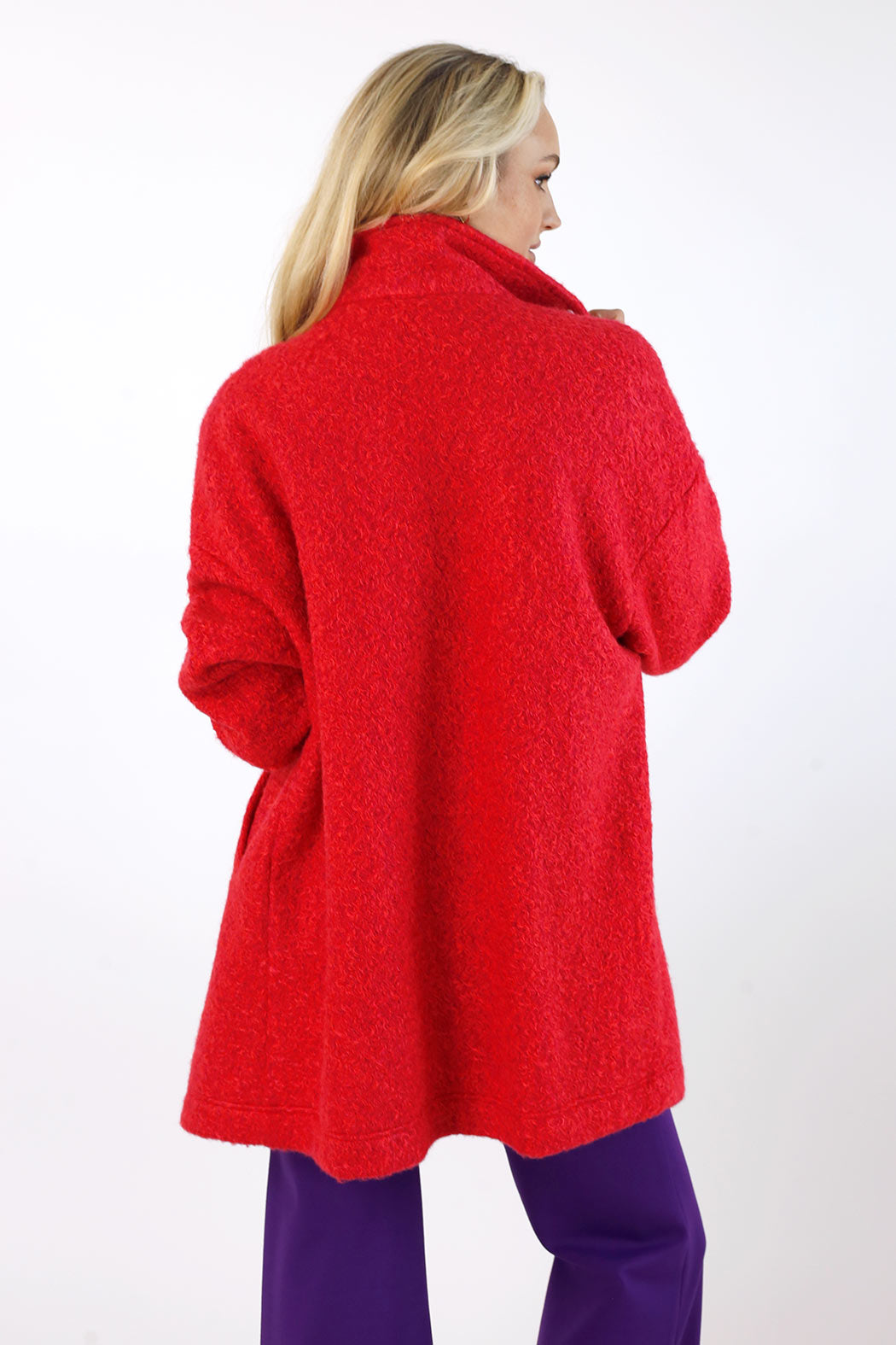 Red Zippy Coat - SALE
