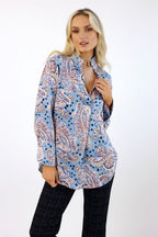 Paisley Silky Blogger Shirt - SALE