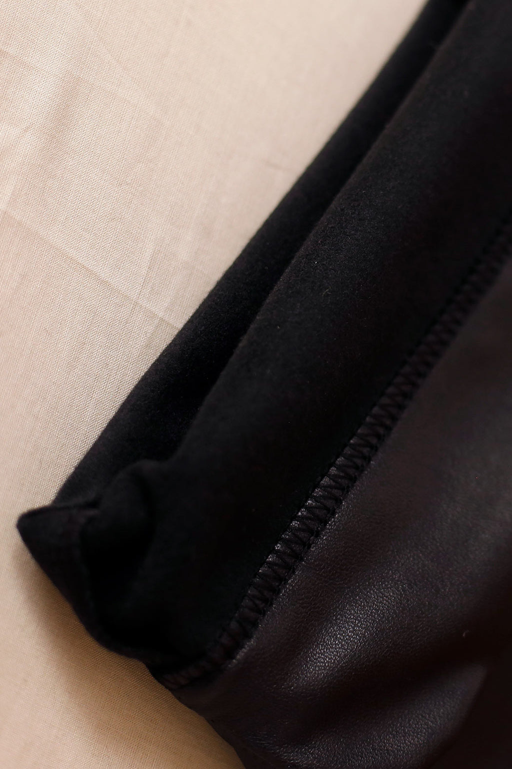 Black Vegan Leather Miracle Pant