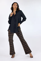 Black Classic Seta Andie Shirt - SALE