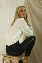 Snake Vegan Leather Miracle Pant - SALE