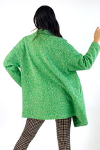 Green Zippy Coat - SALE
