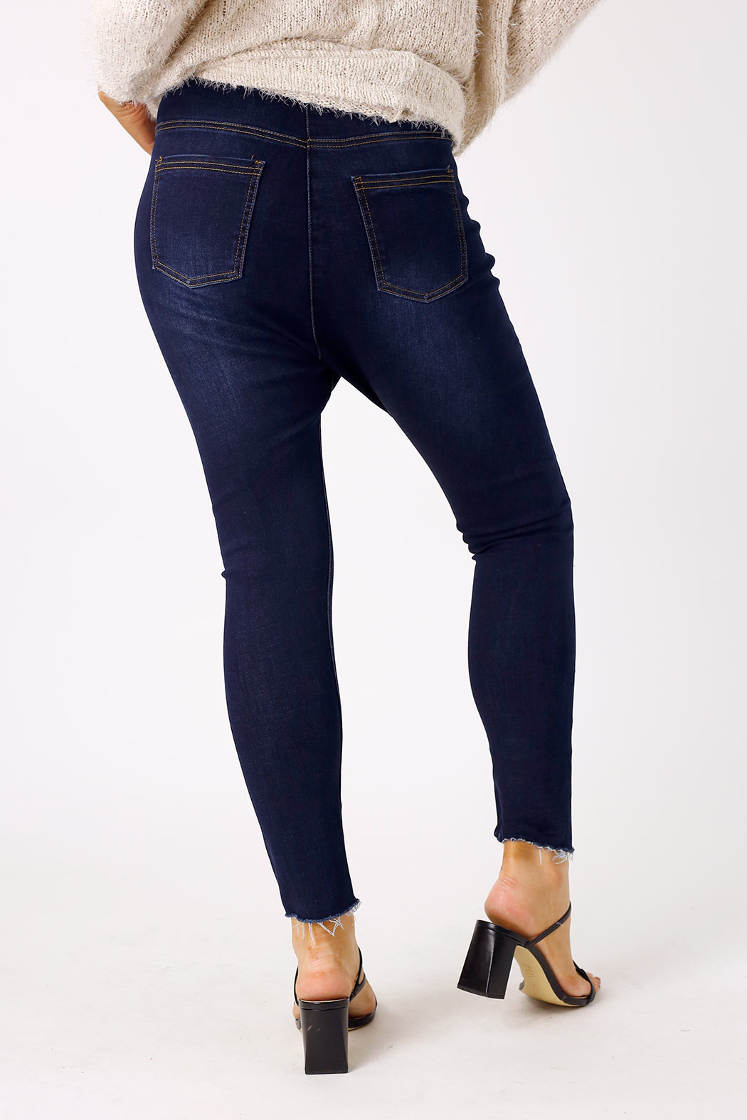 Dark Denim Droppie Jeans - SALE