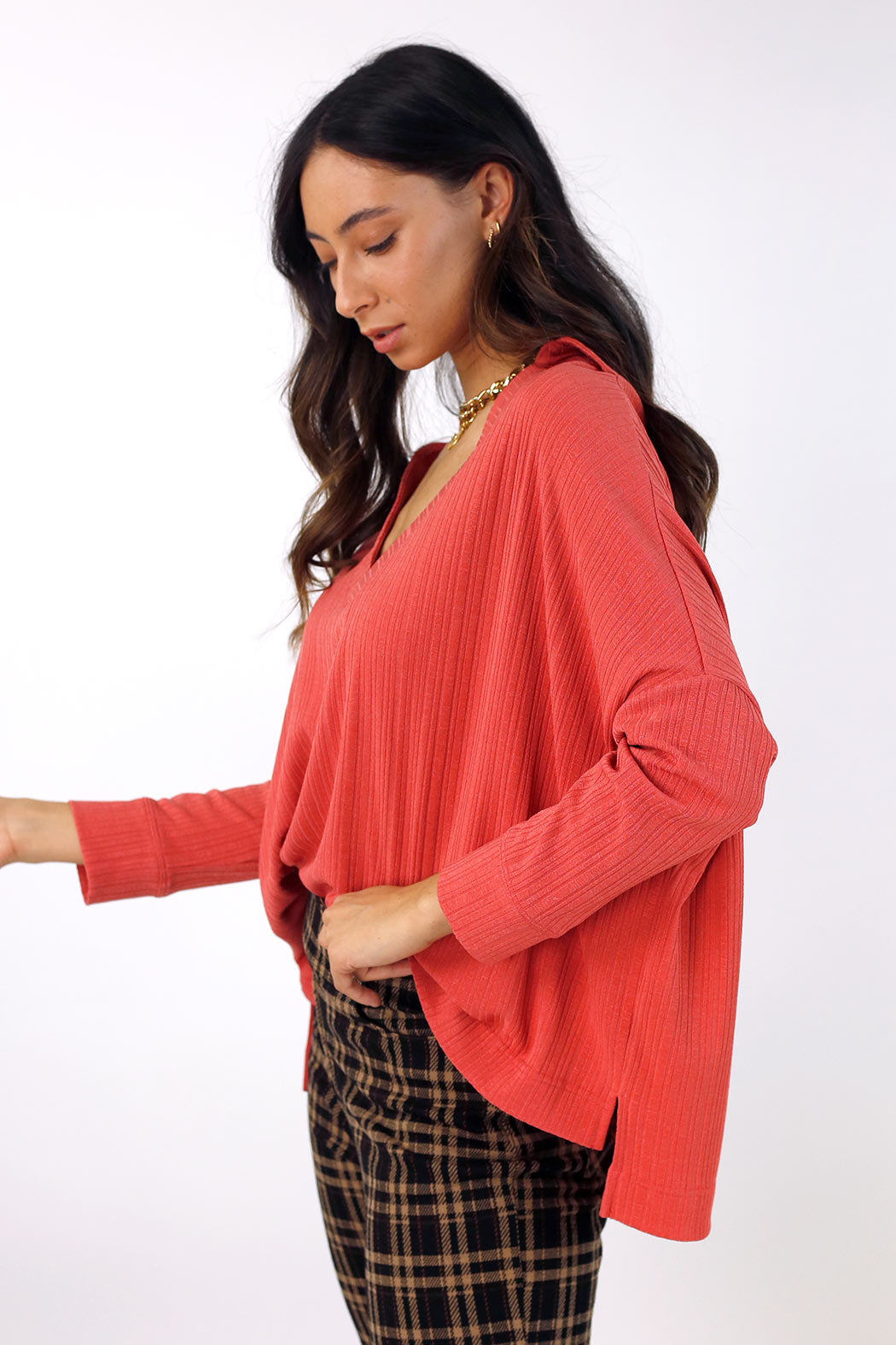 Watermelon Rib Pullover - FINAL SALE