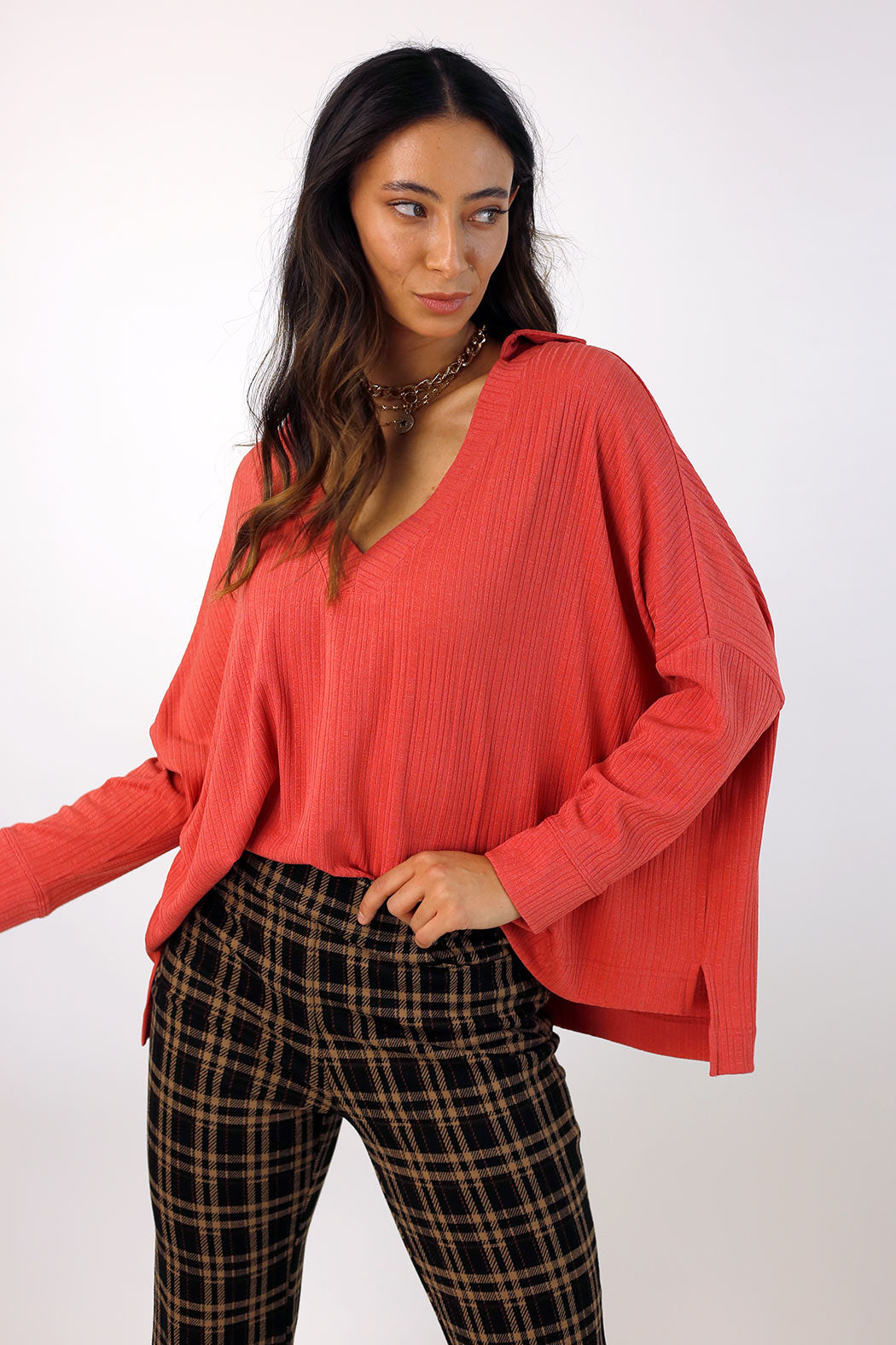 Watermelon Rib Pullover - FINAL SALE