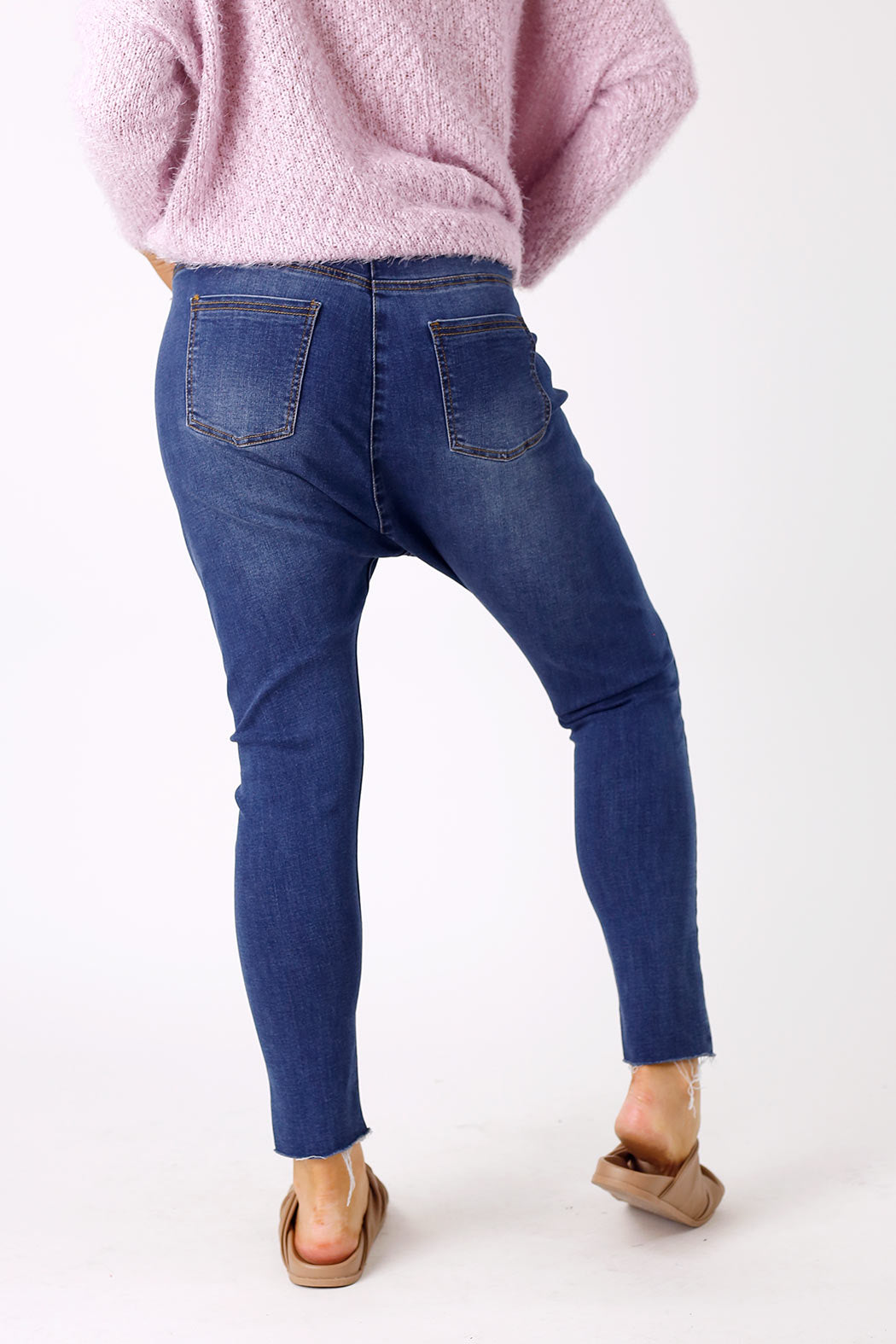 Mid Denim Droppie Jeans