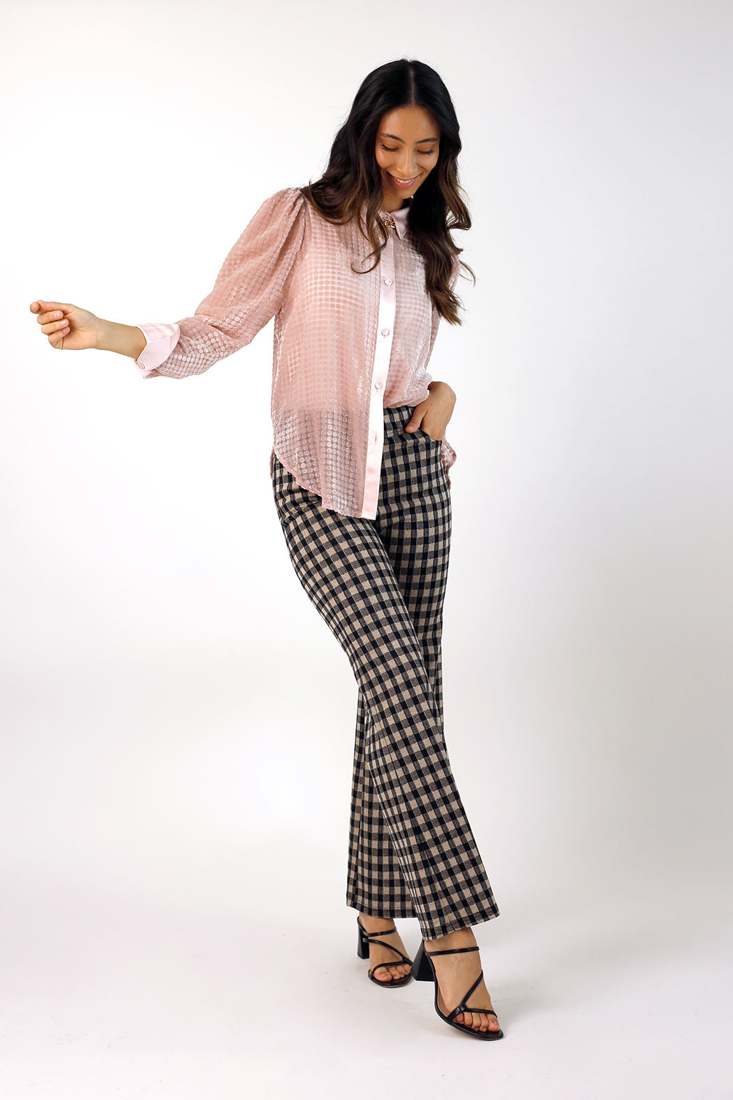 Soft Pink Luxury Statement Shirt - FINAL SALE