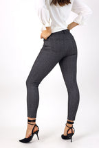 Herringbone Ponte Slim Pant - SALE