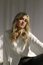 Ivory Soft Touch Asana Shirt - SALE