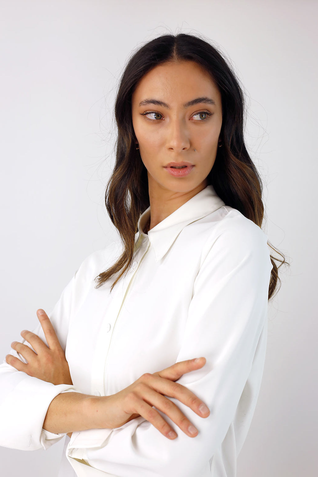 Ivory Soft Touch Asana Shirt - SALE
