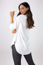 Ivory Soft Touch Asana Shirt - SALE