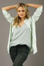 Green Check Pristine Shirt - SALE