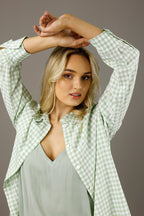 Green Check Pristine Shirt - SALE