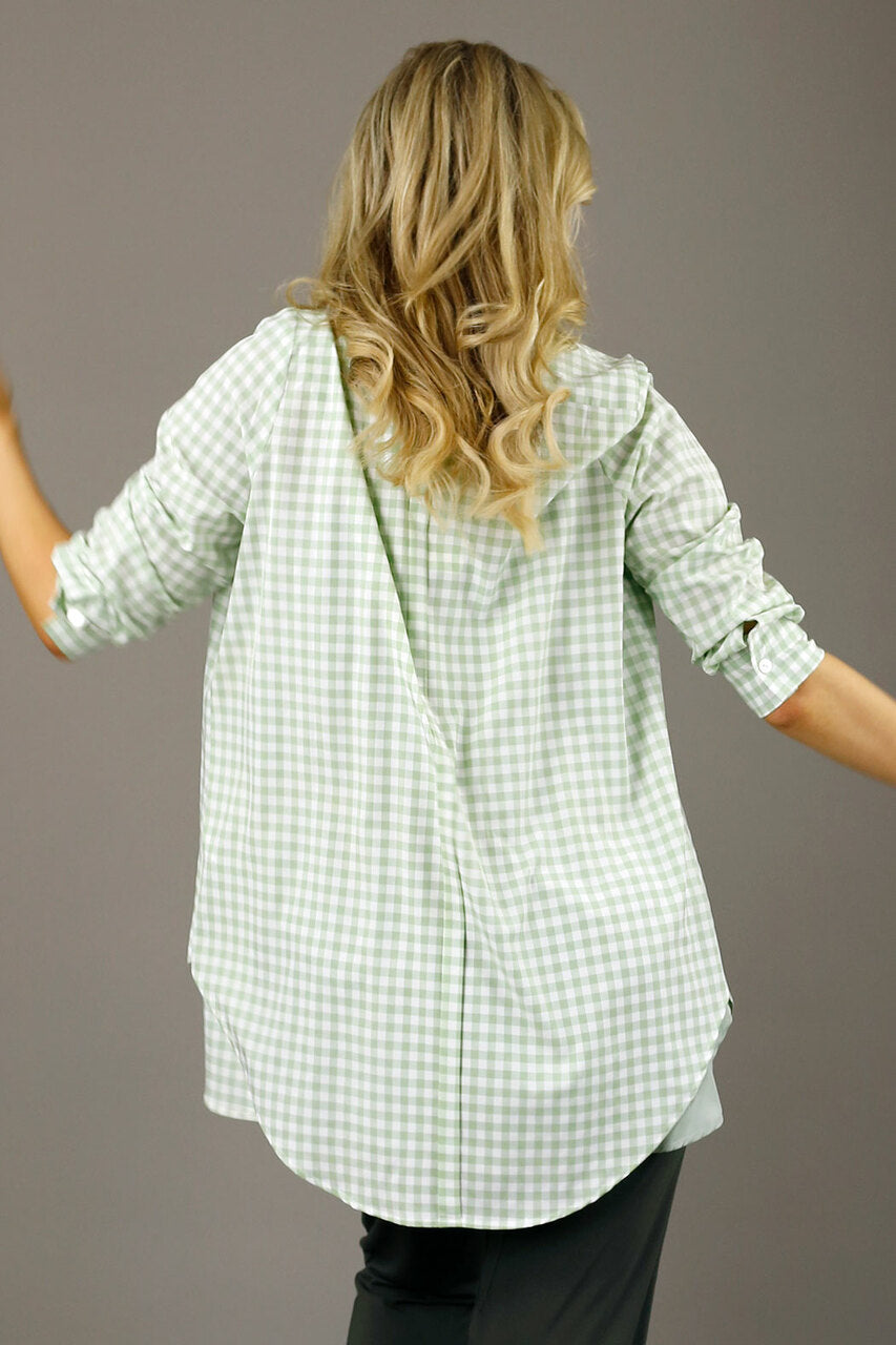 Green Check Pristine Shirt - SALE