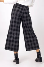 Charcoal Ponte Jet Culotte - SALE