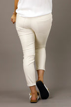 Ivory Vegan Leather Pant - FINAL SALE