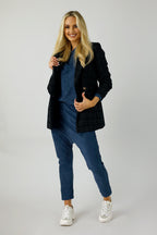 Blue Denim Slouch Pants - FINAL SALE