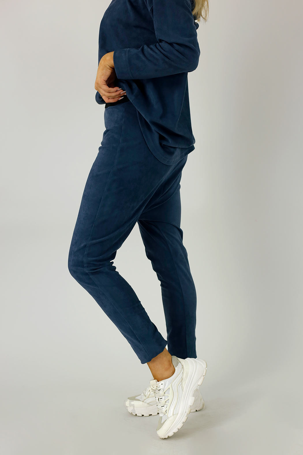 Blue Denim Slouch Pants - FINAL SALE