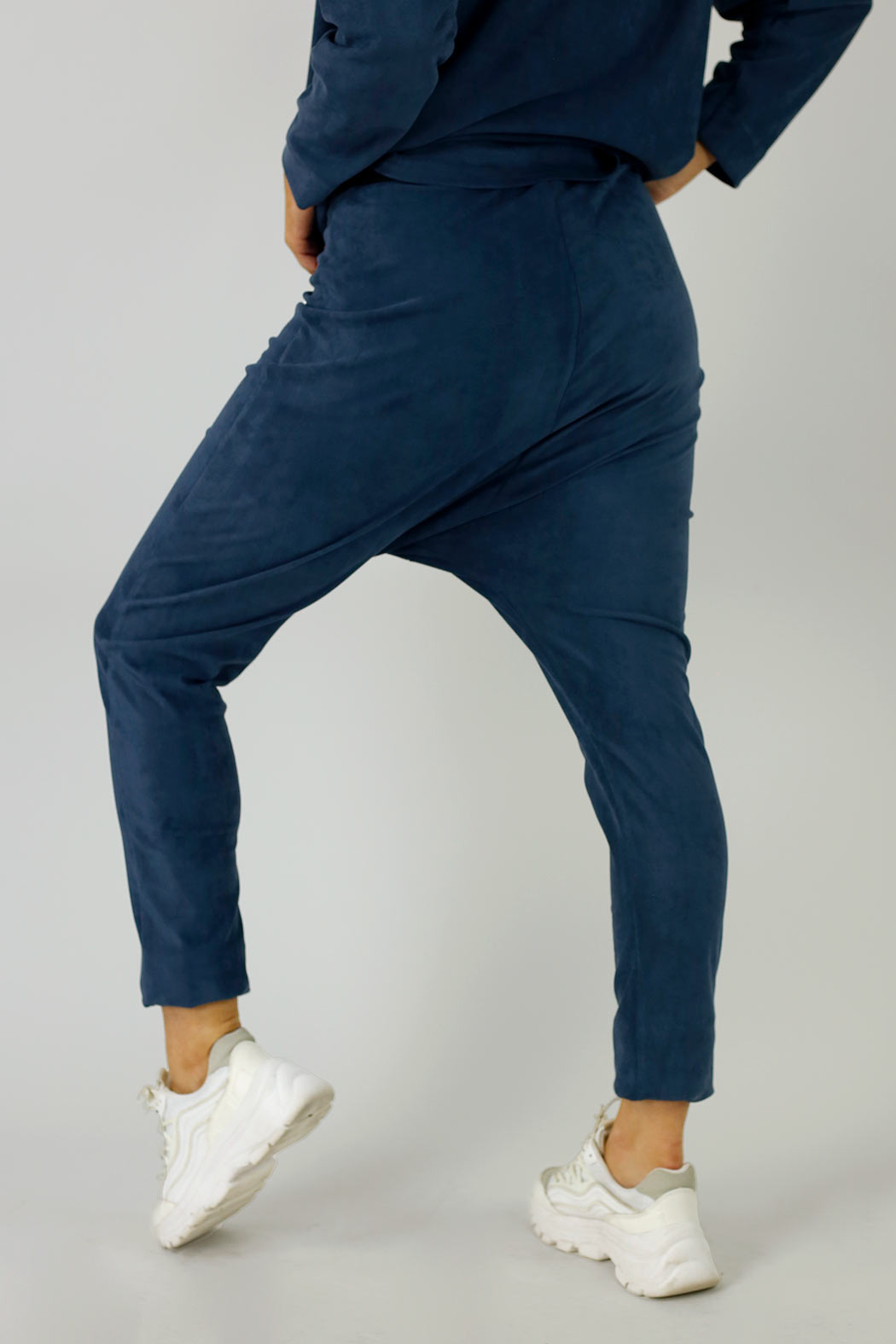 Blue Denim Slouch Pants - FINAL SALE