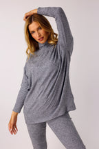 Grey Textured Valentina Jumper - FINAL SALE