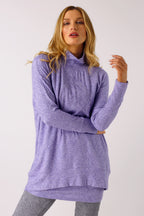 Lilac Textured Valentina Jumper - FINAL SALE