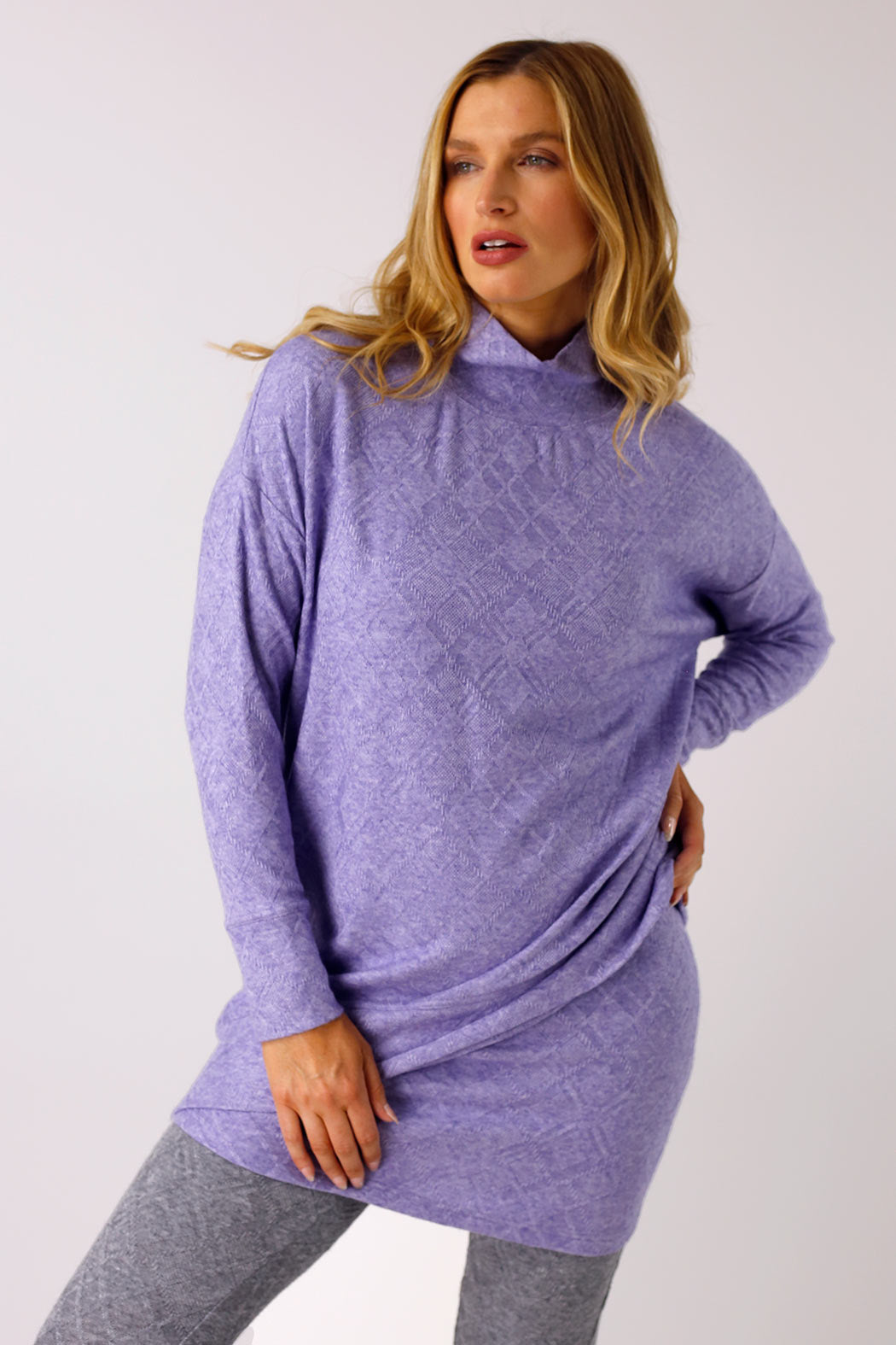 Lilac Textured Layer Cami - FINAL SALE