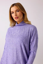 Lilac Textured Valentina Jumper - FINAL SALE