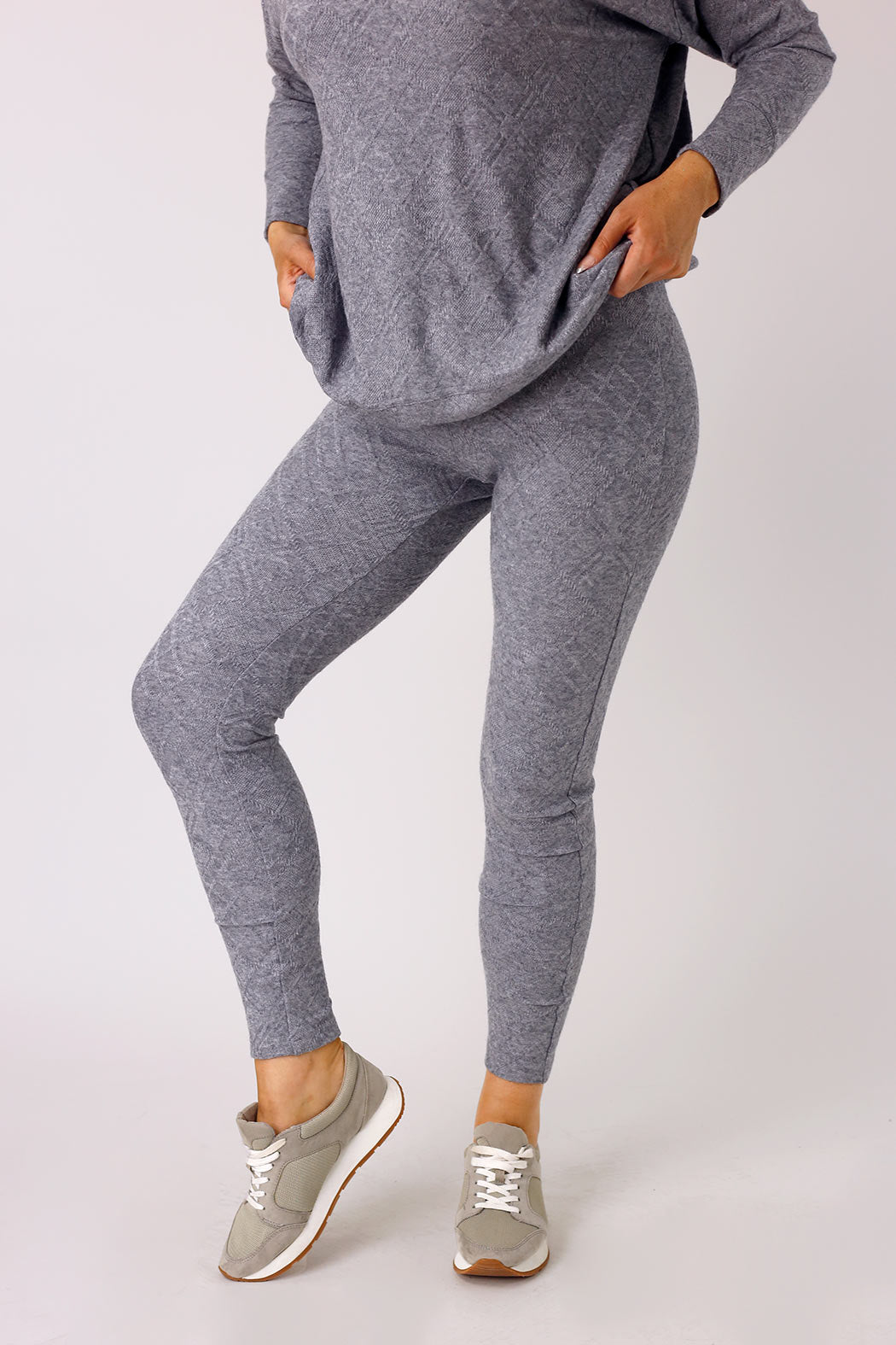 Grey Woolly Legging - FINAL SALE