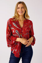 Red Amilia Shirt