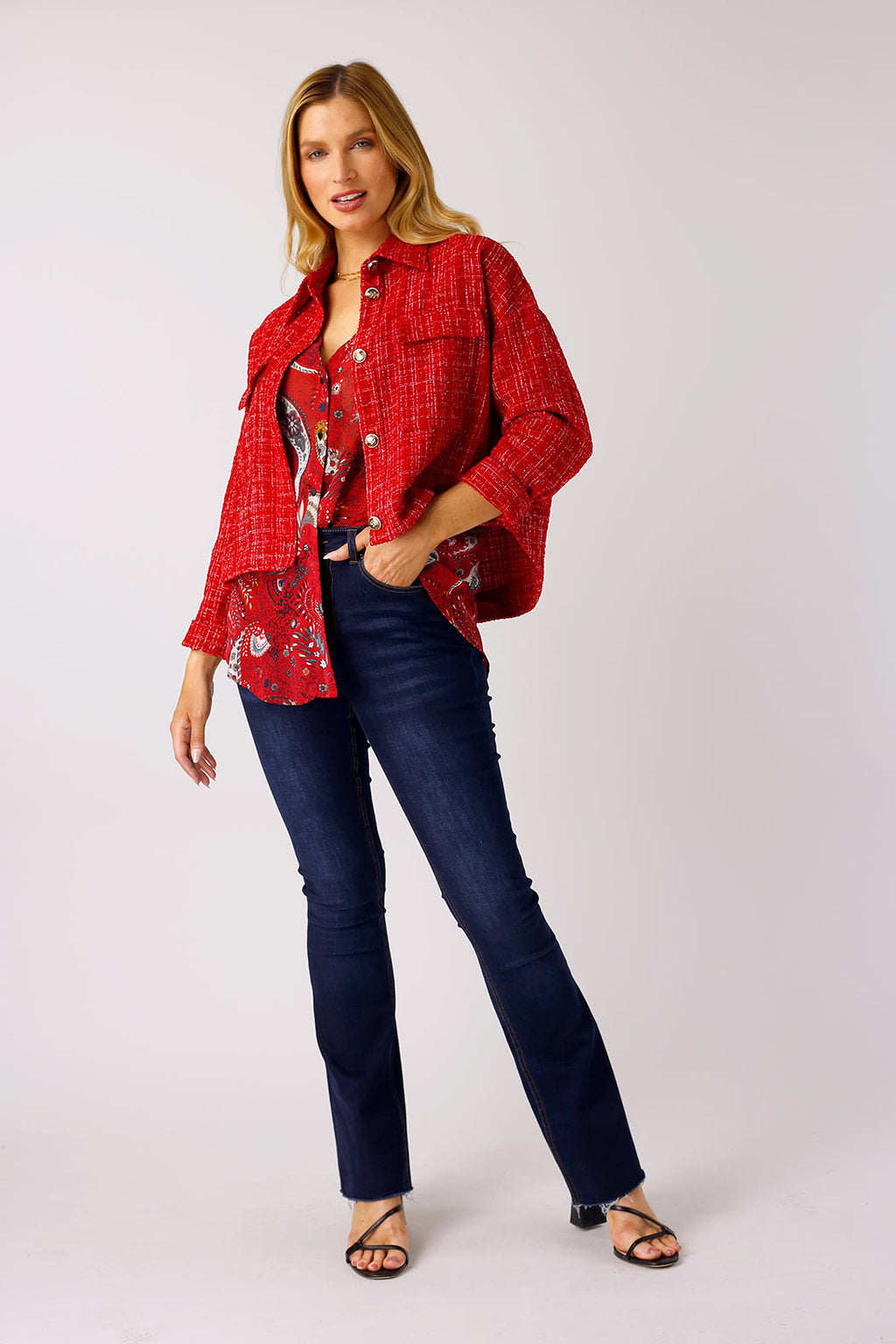 Red Amilia Shirt