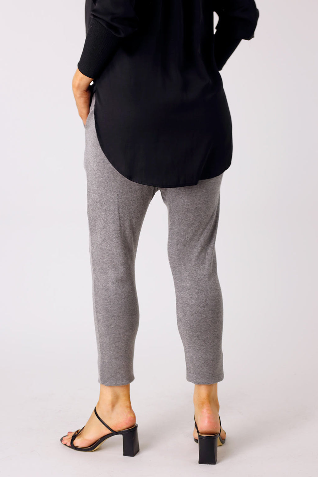 Grey Woolly Droppie - FINAL SALE